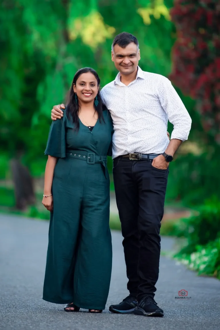 Ruchika Jain and Dinesh Jain, photographers in Wellington and founders of A Wedding Story.