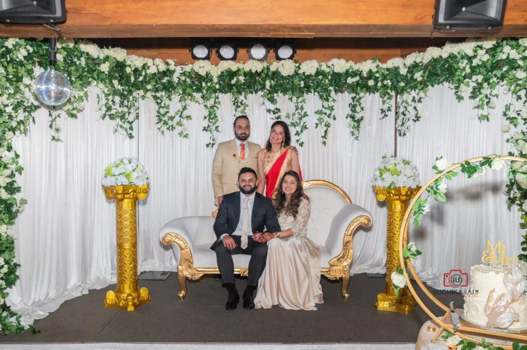 Deepak and Bhavti’s elegant pre-wedding celebration captured by A Wedding Story, professional wedding photographers in Wellington.