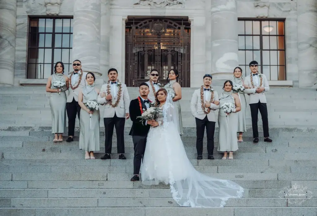 samoan wedding at wellington house of parliament