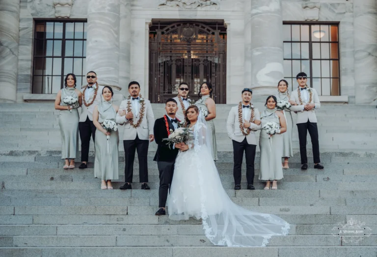 samoan wedding at wellington house of parliament