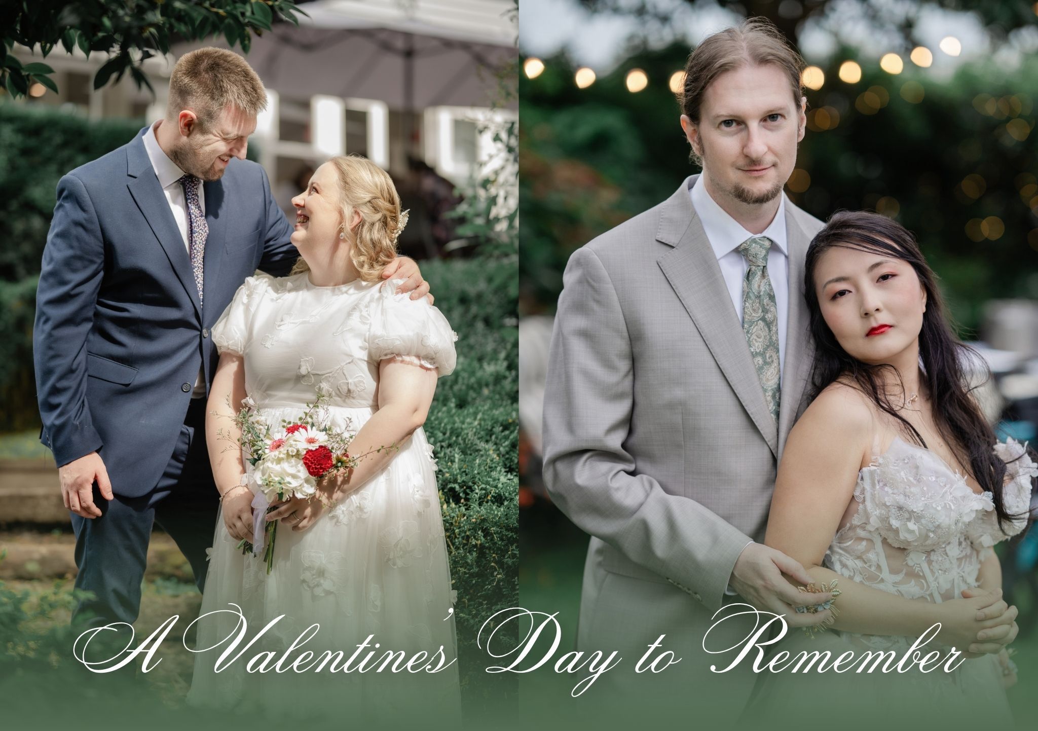 Valentines wedding